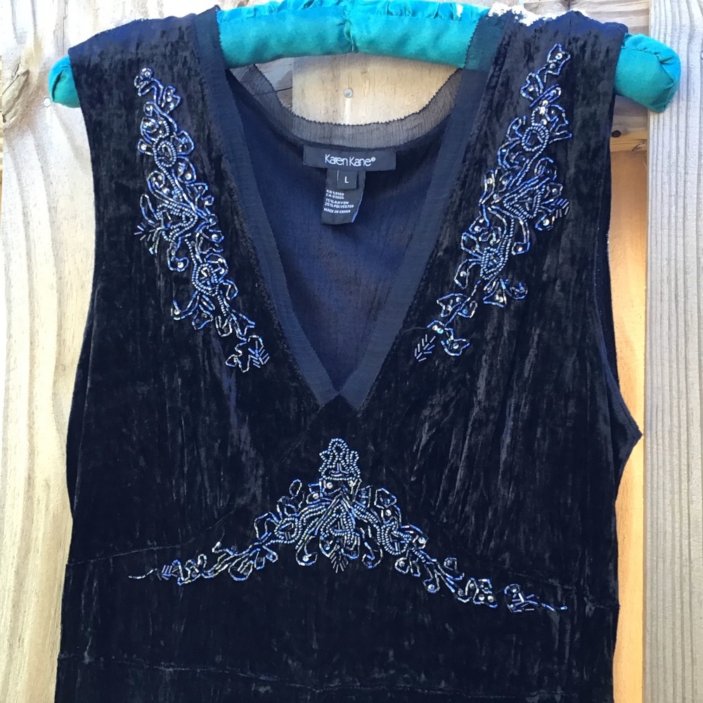 Karen Kane designer sleeveless dress